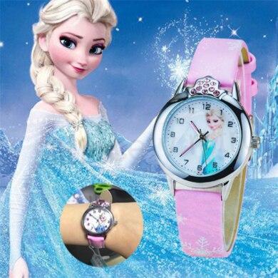 Dětské hodinky Princezna Elsa (H5)