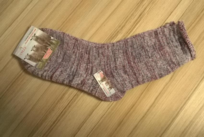 Ovčí vlněné zdravotní thermo ponožky vel. 35–38 (K40)