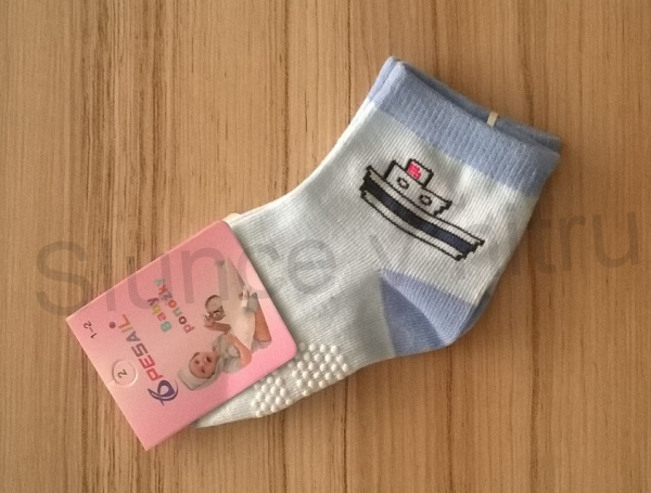 Kojenecké protiskluzové ponožky s ABS - vel.1-2 (W106)