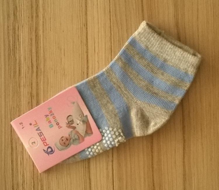 Kojenecké protiskluzové ponožky s ABS - Vel. 1–2 roky (W108)