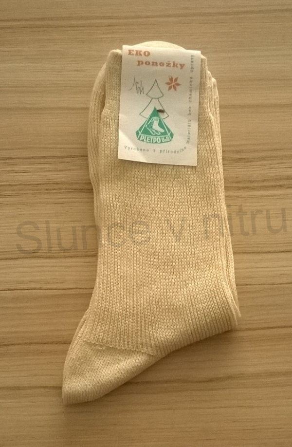 Ponožky z recyklované bavlny EKO vel.42 (K65)