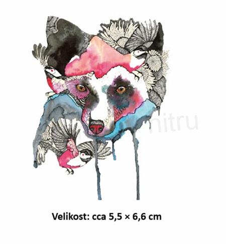 Samolepicí vinylová nažehlovací nášivka – mýval (C225)