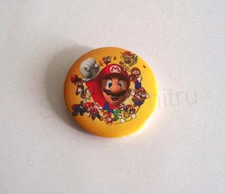 Brož, odznak SUPER MARIO č. 4 (HB57)