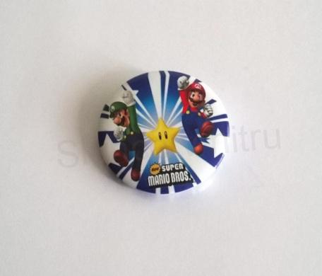 Brož, odznak SUPER MARIO č. 8 (HB57)