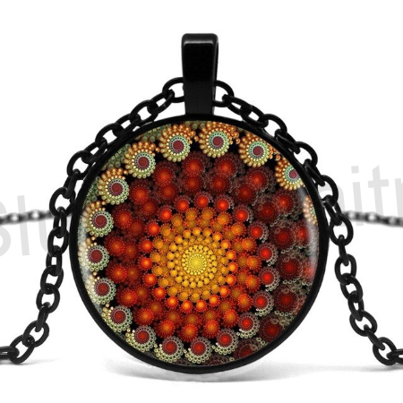 Náhrdelník s přívěškem Mandala (BD150)