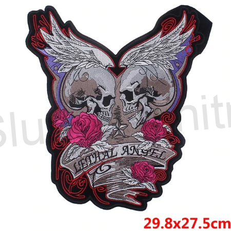 Moto nášivka Lethal Angel velká (C257)