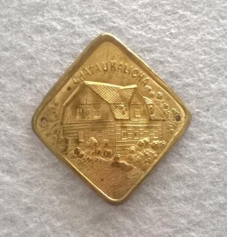 Turistický štítek na hůl – Chata u Kalicha (MB54)