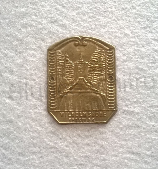 Turistický štítek na hůl - Wilhelm Shöre Herkules (MB156)