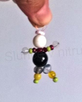 Panáček pro štěstí - talisman 5,1 X 3 cm (H173)