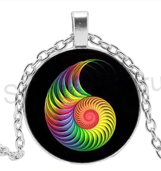 Náhrdelník s přívěškem Mandala (BD233)