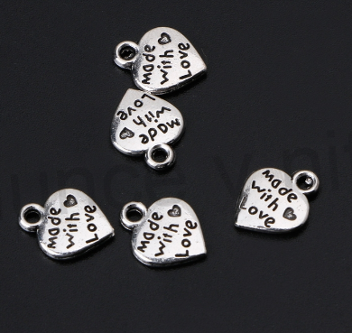 Přívěsek Srdíčko 12 x 10 mm (AA38)