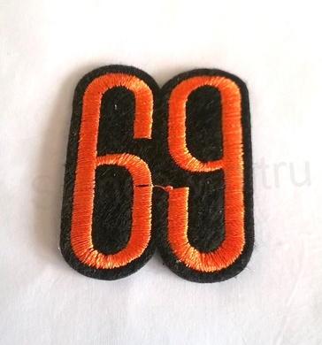 Moto nášivka legendární 69 (C421)