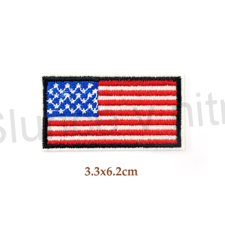 Vojenská nášivka vlajka USA (C463)