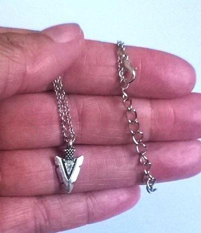 Náhrdelník s přívěškem ARROWHEAD - šipka z nerez oceli (BD358)