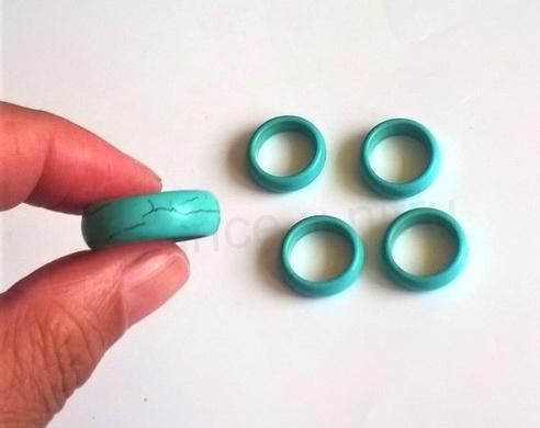 Minerální prsten Tyrkys velikost 55 (X553)