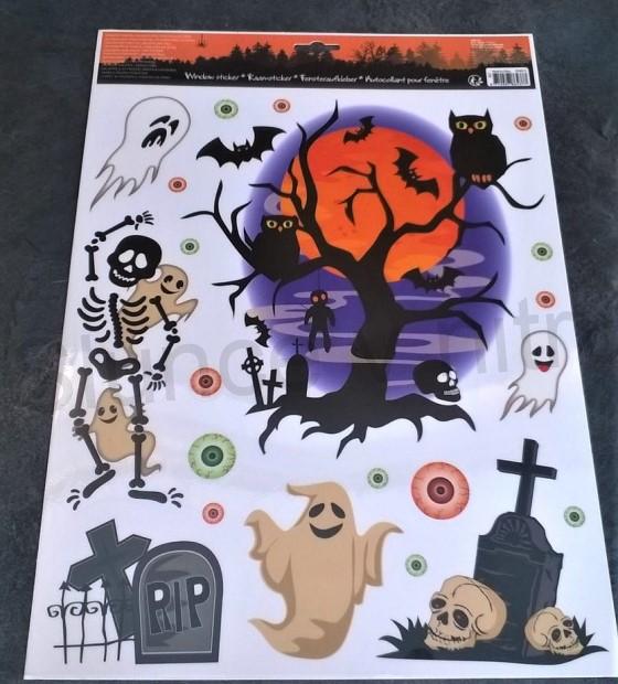 Okenní fólie halloween (E447)