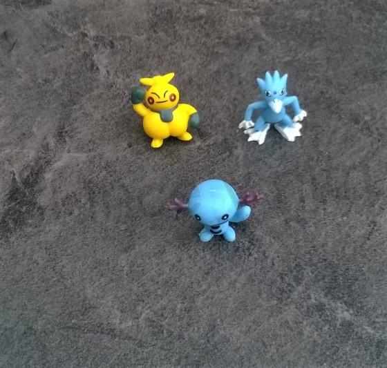 Sběratelské postavičky Pokémoni - figurka sada 3 ks mix (D559)