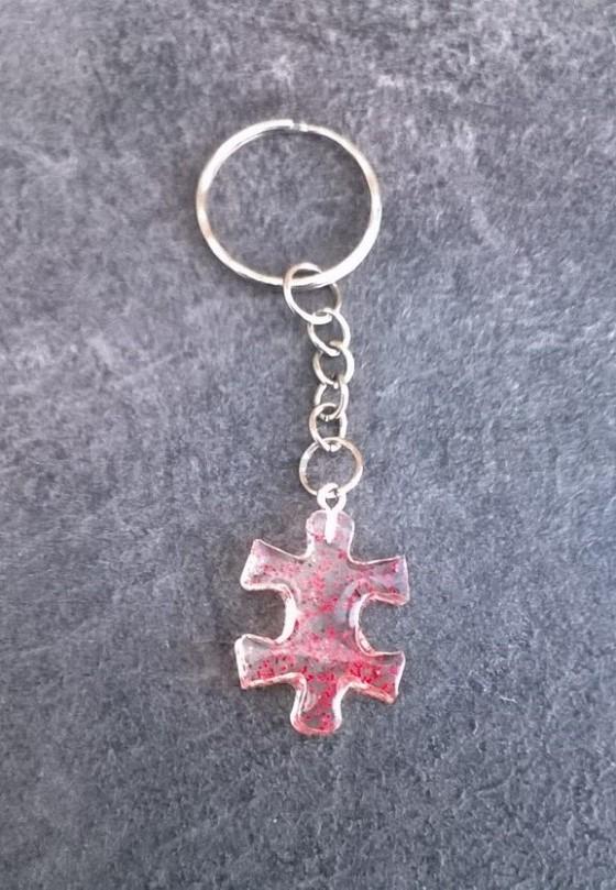Orgonitová klíčenka puzzle (PP124)