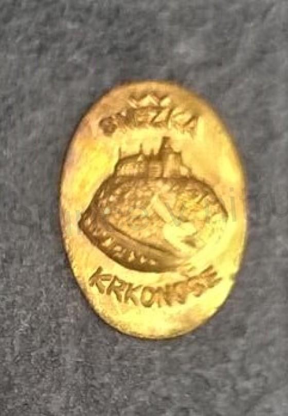 Turistický štítek na hůl - Sněžka Krkonoše (MB246)