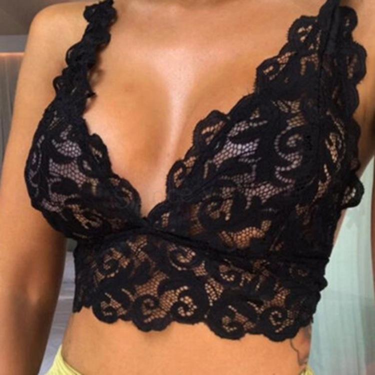 Krajková dámská podprsenka – černá Push‑Up, velikost 3XL (K148)
