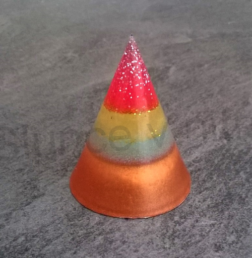 Orgonitový kužel - barevné potěšení 5,1x4,1 cm (PP142)