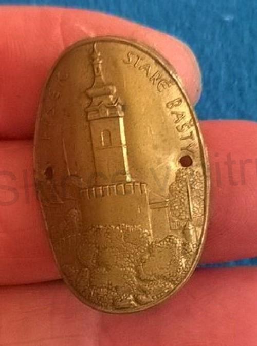Turistický štítek na hůl - Staré Bašty (MB339)