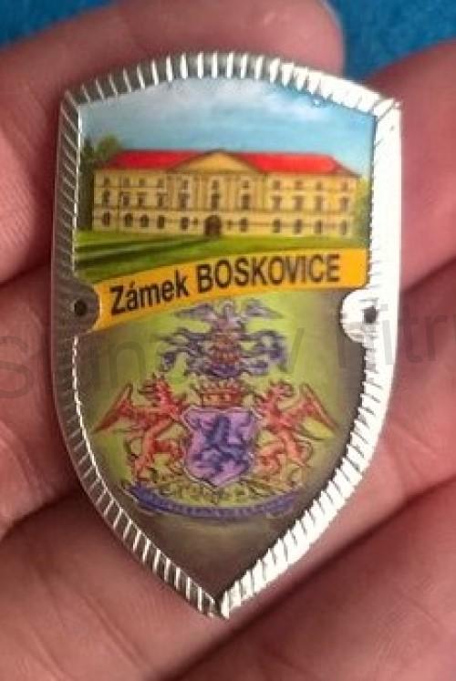 Turistický štítek na hůl - Zámek Boskovice (MB590)