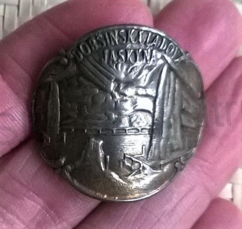 Turistický štítek na hůl - Dobšinská Ladová Jaskyňa (MB642)
