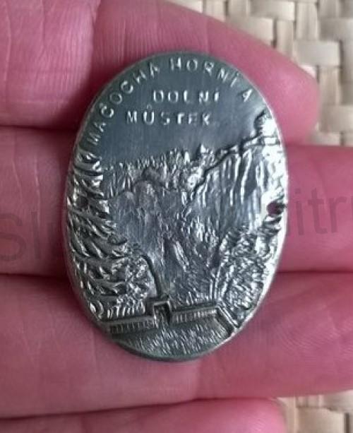 Turistický štítek na hůl - Macocha Horní a Dolní Můstek (MB698)
