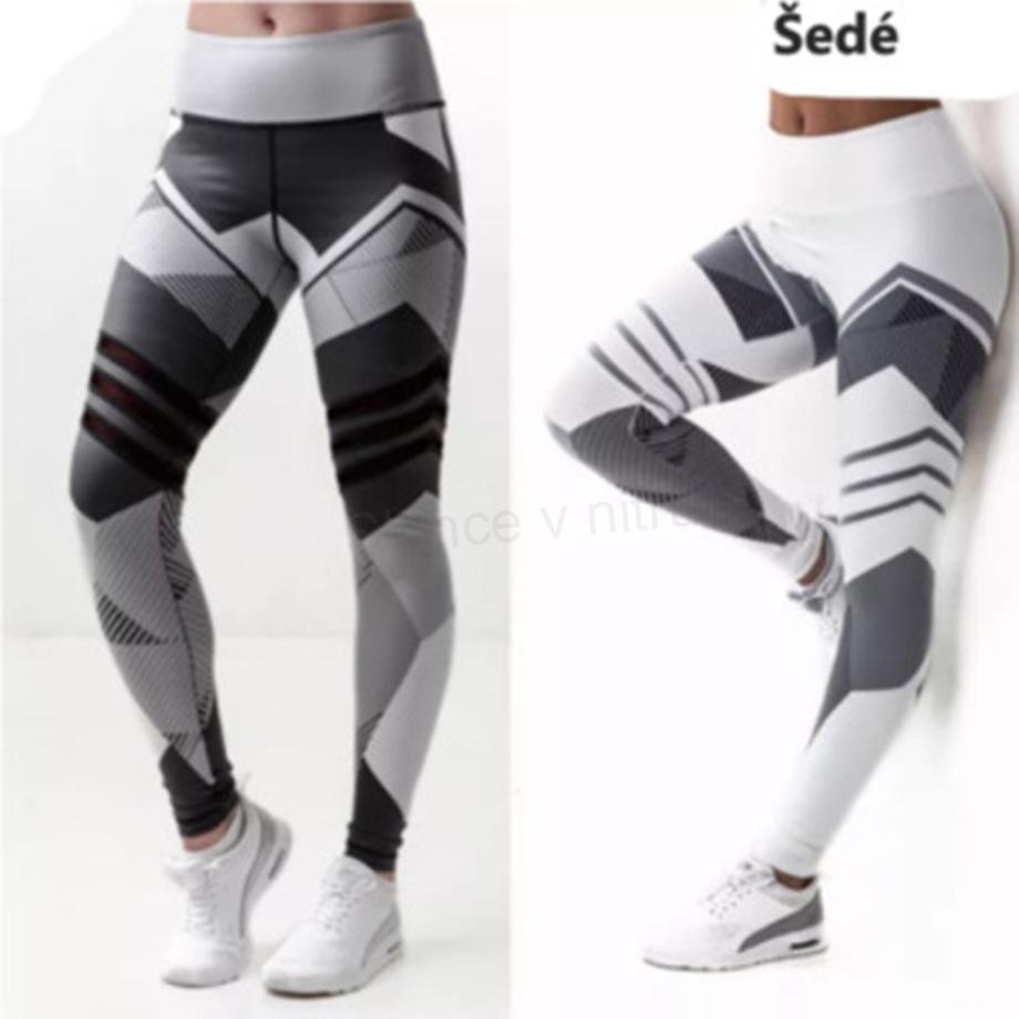 Dámské dlouhé sportovní legíny – velikost S, dvě barvy (K166)