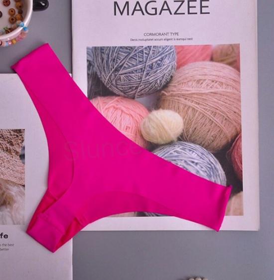 Dámské sexy kalhotky G-String tanga velikost XL tmavě růžová (K172)