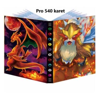 Album na pokemon karty velký - 540 karet číslo 1 (D715)