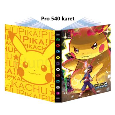 Album na pokemon karty velký - 540 karet číslo 4 (D715)