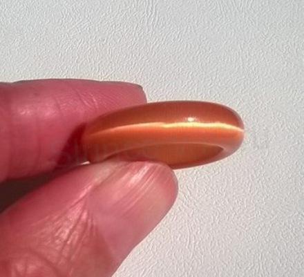 Minerální prsten Kočičí oko (X1573)