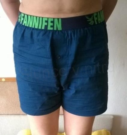 Pánské bavlněné trenýrky tmavě modré velikost 2 X (K207)