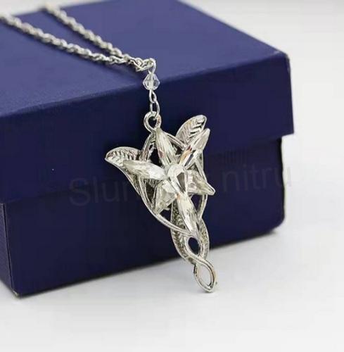 Elfí náhrdelník Arwen – Soumrak hvězda Triquetra (BD697)