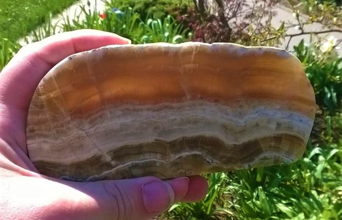 Aragonit řez 435g (Slovenská Republika) (X1580)