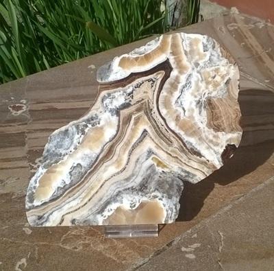 Aragonit řez 932 g (Slovenská Republika) (X1604)