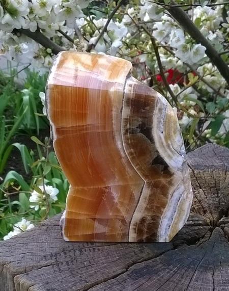 Aragonit řez 524 g (Slovenská Republika) (X1607)