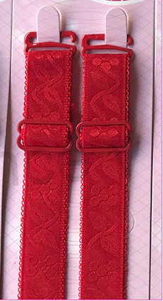 Náhradní ramínka do podprsenky červené 1,9 cm (C72)