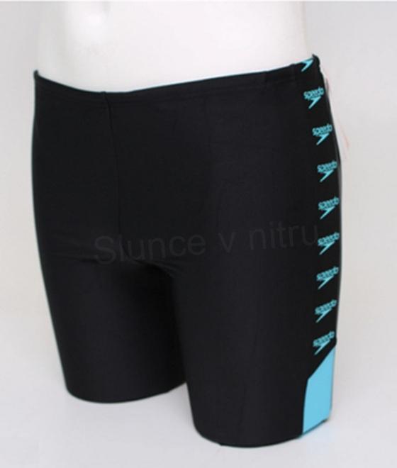 Sportovní chlapecké plavky Speedo 176 černo‑modré (W179)