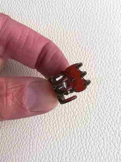 Mini skřipec do vlasů 1,6 x 1,4 cm, 4 kusy sada (H451)