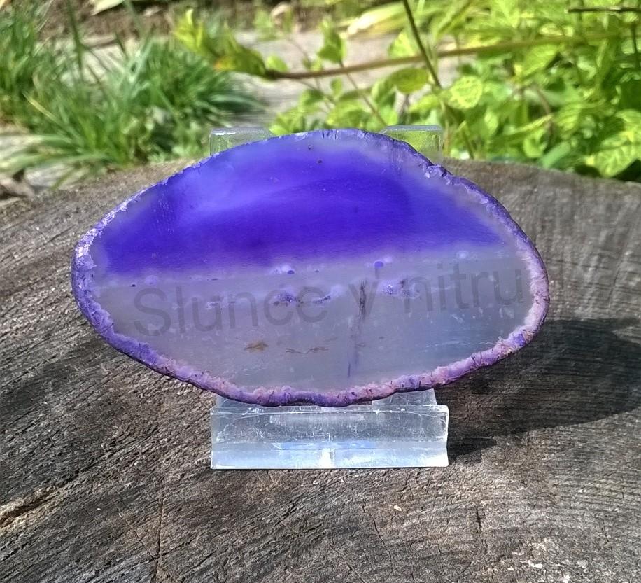 Achát plátek 30g - (Brazílie) (X1628)