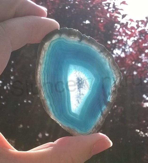 Achát plátek 34g - (Brazílie) (X1640)