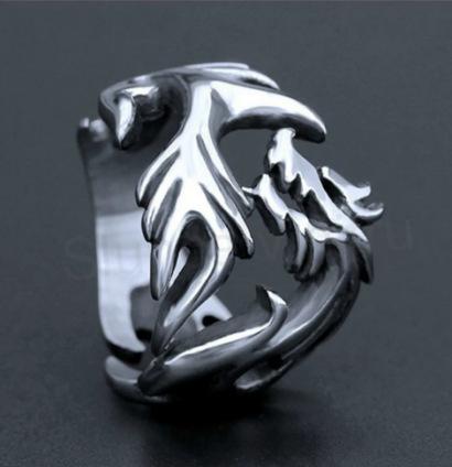 Dračí otevřený prsten (BP409)