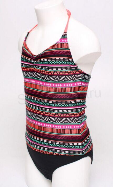 Dívčí dvoudílné plavky – tankini 140 (W197)