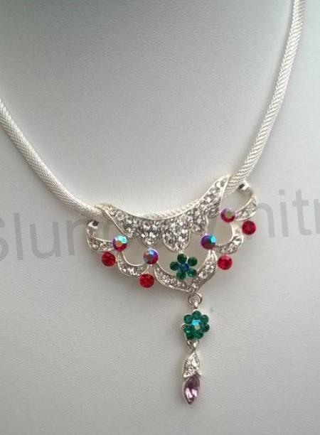 Souprava šperků s náušnicemi a kamínky (BS122)