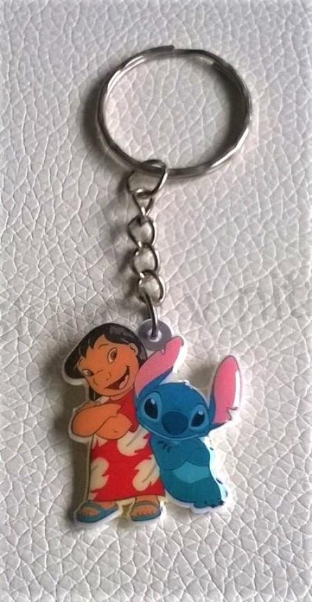 Přívěsek, klíčenka na klíče Lilo & Stitch číslo 2 (D723)
