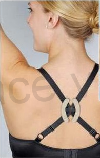 Stahovač ramínek černý (C77)