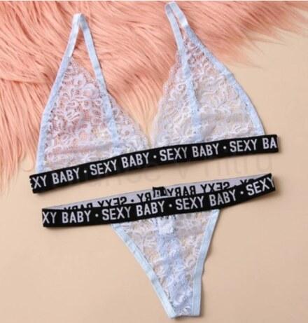 Sexy krajkové spodní prádlo velikost S/M (K369)